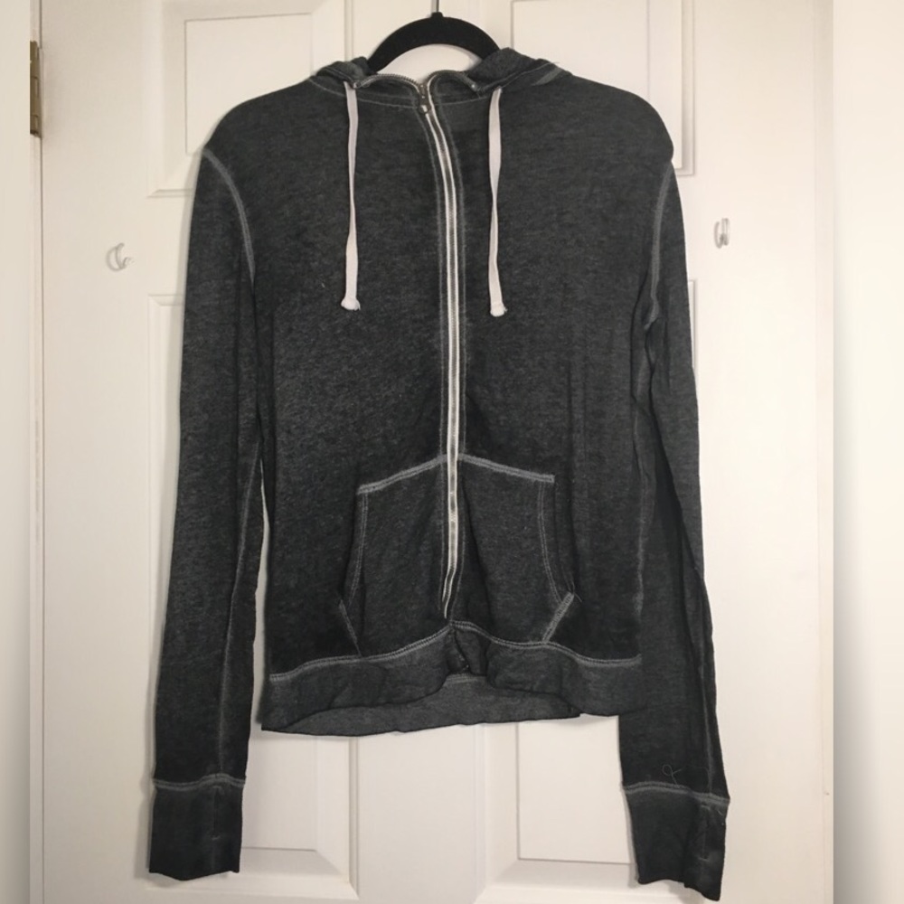 Gray hoodie